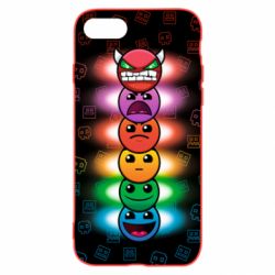 Чохол для iPhone 7 Geometry Dash Levels - PrintSalon