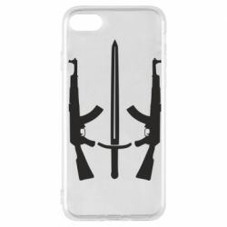 Чохол для iPhone 7 Герб добровольчих батальйонів - PrintSalon