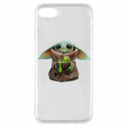 Чехол для iPhone 7 Grogu and Kermit - PrintSalon