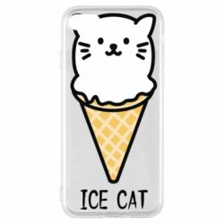 Чехол для iPhone 7 Ice Cat - PrintSalon