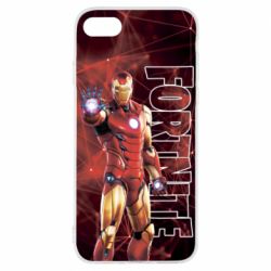 Чехол для iPhone 7 Iron Man Fortnite - PrintSalon