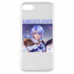 Чехол для iPhone 7 Kamisato Ayato - PrintSalon