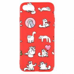 Чохол для iPhone 7 Кот Саймона емоції - PrintSalon