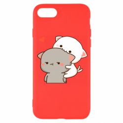 Чехол для iPhone 7 Котики кохання - PrintSalon