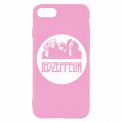 Чехол для iPhone 7 Led Zeppelin in a circle - PrintSalon