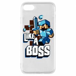 Чехол для iPhone 7 Minecraft Like a Boss