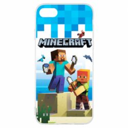 Чехол для iPhone 7 Minecraft summer