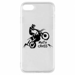 Чехол для iPhone 7 Motocross sport - PrintSalon