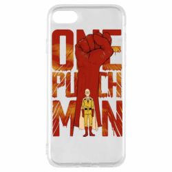 Чохол для iPhone 7 One Punch Man Saitama