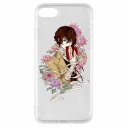 Чохол для iPhone 7 Osamu Dazai in flowers