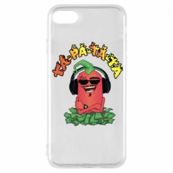 Чехол для iPhone 7 Перец Эдисон и доллары - PrintSalon