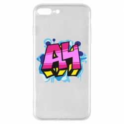Чехол для iPhone 7 Plus А4 Граффити - PrintSalon