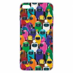 Чохол для iPhone 7 Plus Among Us Astronauts 3D - PrintSalon