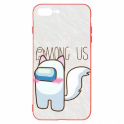 Чохол для iPhone 7 Plus Among us cute cat - PrintSalon