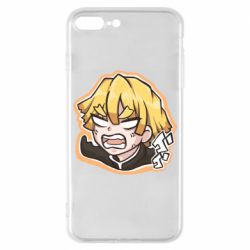 Чехол для iPhone 7 Plus Angry Zenitsu Agatsuma - PrintSalon