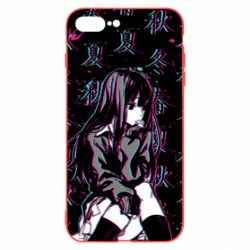 Чохол для iPhone 7 Plus Anime Girl Glitch - PrintSalon