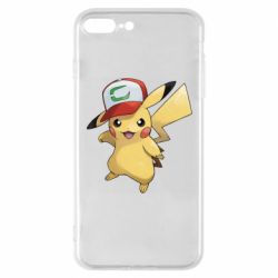Чехол для iPhone 7 Plus Ash's hat Pikachu - PrintSalon