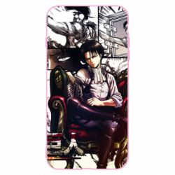Чехол для iPhone 7 Plus Attack on Titan Кapral Levi-PrintSalon Чехол для iPhone 7 Plus Attack on Titan Кapral Levi