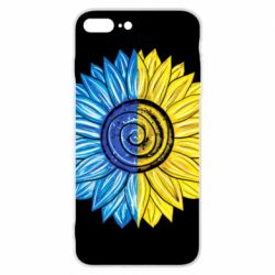 Чехол для iPhone 7 Plus Большой подсолнух Украина - PrintSalon