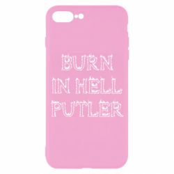 Чехол для iPhone 7 Plus Born in Hell Putin - PrintSalon