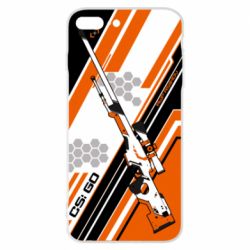 Чехол для iPhone 7 Plus CS: GO AWP Asiimov Skin