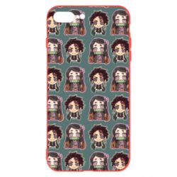 Чехол для iPhone 7 Plus Cute Tanjiro with Nezuko - PrintSalon