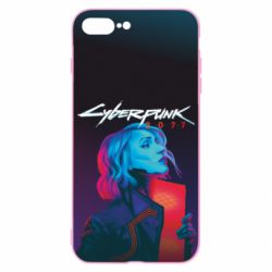Чохол для iPhone 7 Plus Cyberpunk Girl Portrait - PrintSalon