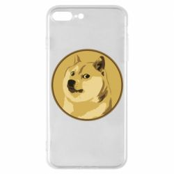 Чехол для iPhone 7 Plus Dogecoin - PrintSalon