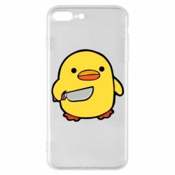 Чохол для iPhone 7 Plus Duckling With A Knife - PrintSalon