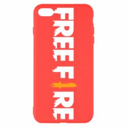 Чохол для iPhone 7 Plus Free Fire logo - PrintSalon
