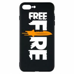 Чохол для iPhone 7 Plus Free Fire vertical logo - PrintSalon