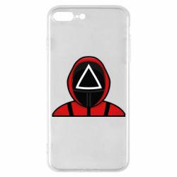 Чехол для iPhone 7 Plus Игра в кальмара Soldier - PrintSalon