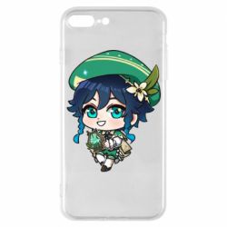 Чохол для iPhone 7 Plus Genshin Impact chibi Venti - PrintSalon
