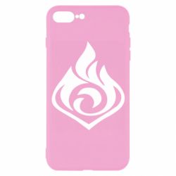 Чехол для iPhone 7 Plus Genshin Impact Pyro - PrintSalon