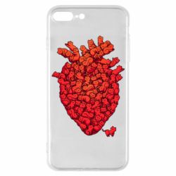 Чехол для iPhone 7 Plus Heart of many cats - PrintSalon