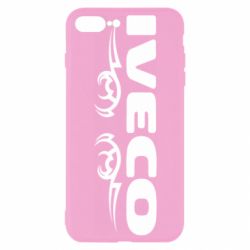 Чехол для iPhone 7 Plus Iveco Logo Art - PrintSalon