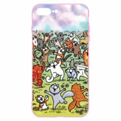Чохол для iPhone 7 Plus Коти танцюють - PrintSalon