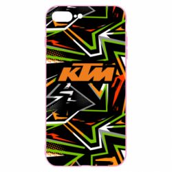 Чохол для iPhone 7 Plus KTM orange logo - PrintSalon