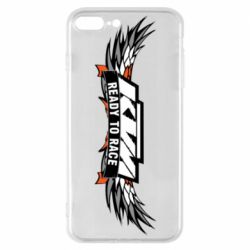 Чехол для iPhone 7 Plus Ktm Ready to Race Wings - PrintSalon