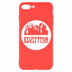 Чехол для iPhone 7 Plus Led Zeppelin in a circle - PrintSalon