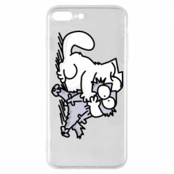 Чохол для iPhone 7 Plus Любов котів - PrintSalon