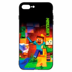 Чехол для iPhone 7 Plus Майнкрафт - PrintSalon