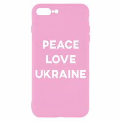 Чехол для iPhone 7 Plus Мир, любовь, Украина - PrintSalon