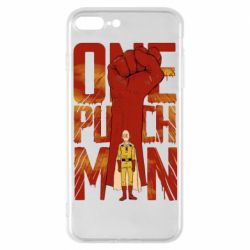 Чехол для iPhone 7 Plus One Punch Man Saitama-PrintSalon Чехол для iPhone 7 Plus One Punch Man Saitama