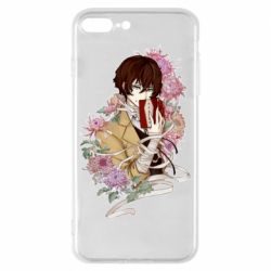 Чехол для iPhone 7 Plus Osamu Dazai in flowers
