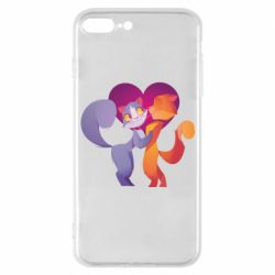 Чохол для iPhone 7 Plus Парочка. Котики - PrintSalon