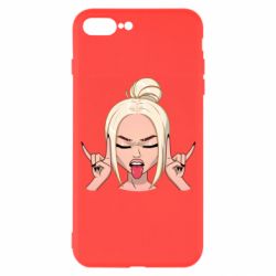 Чехол для iPhone 7 Plus Punk Girl - PrintSalon