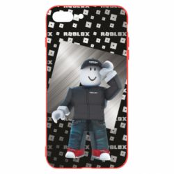Чохол для iPhone 7 Plus Roblox And Metal Logo - PrintSalon