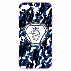 Чохол для iPhone 7 Plus Scania logo and grunge - PrintSalon