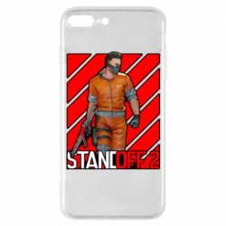 Чехол для iPhone 7 Plus Standoff 2 Red Logo - PrintSalon